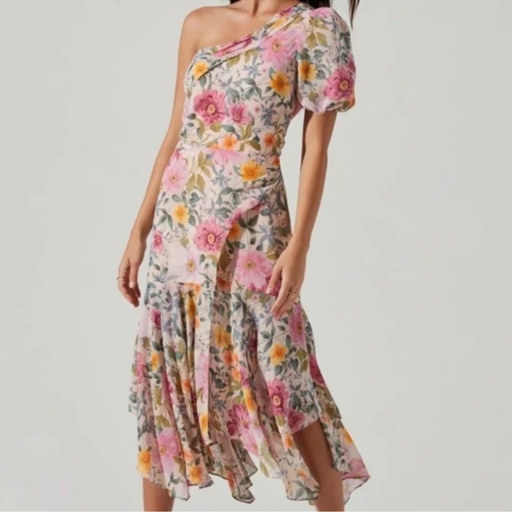 ASTR Santorini Floral Dress